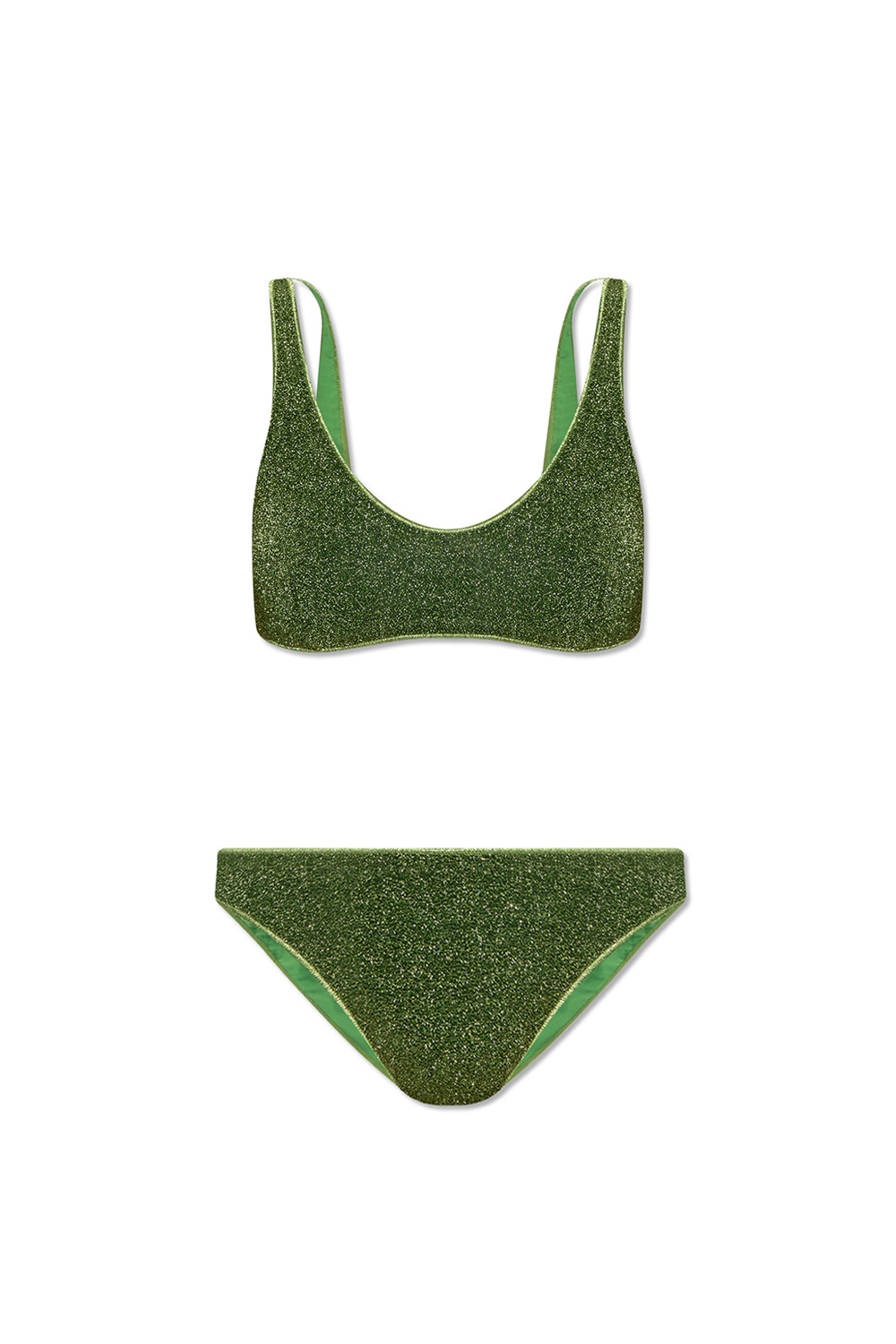 Oseree SGS250GREEN 関税送料込 Bikini with lurex threads Oseree - SchaferandweinerShops KR
